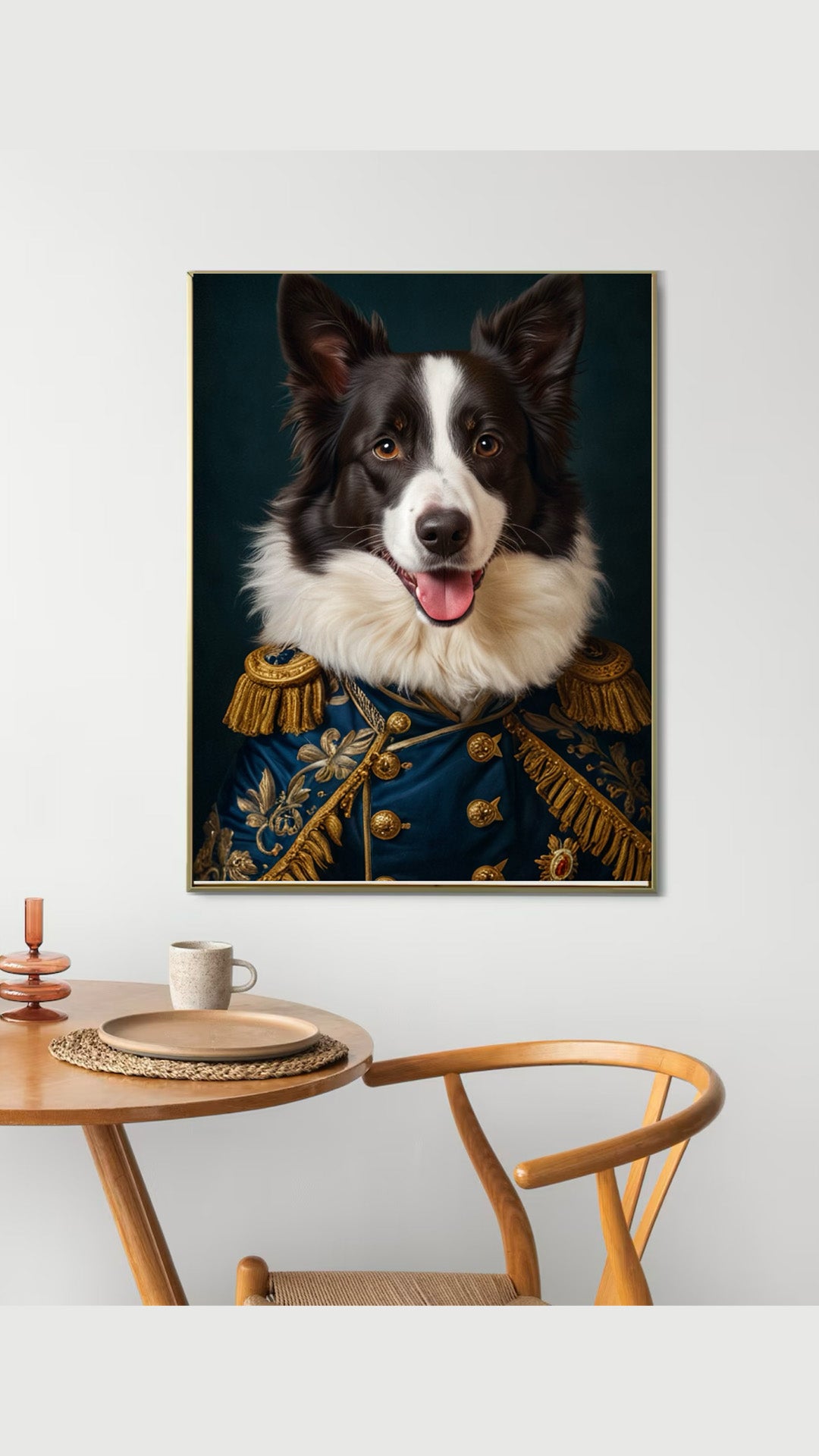 đ Custom Royal Pet Portrait â Renaissance Style Digital Artwork