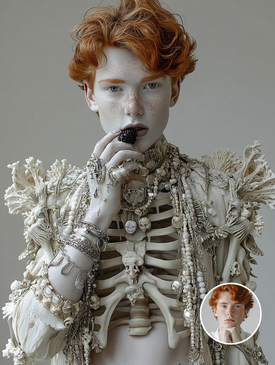 🎃 Custom Halloween Portrait from Your Photo – Vampire, Witch, Zombie, or Ghost 🕸️
