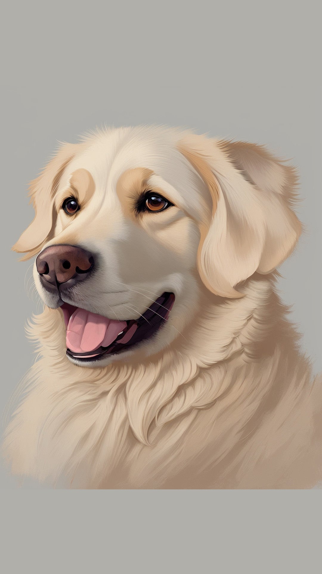 🐶 Custom Pet Illustration from Your Photo – Personalized Digital Portrait