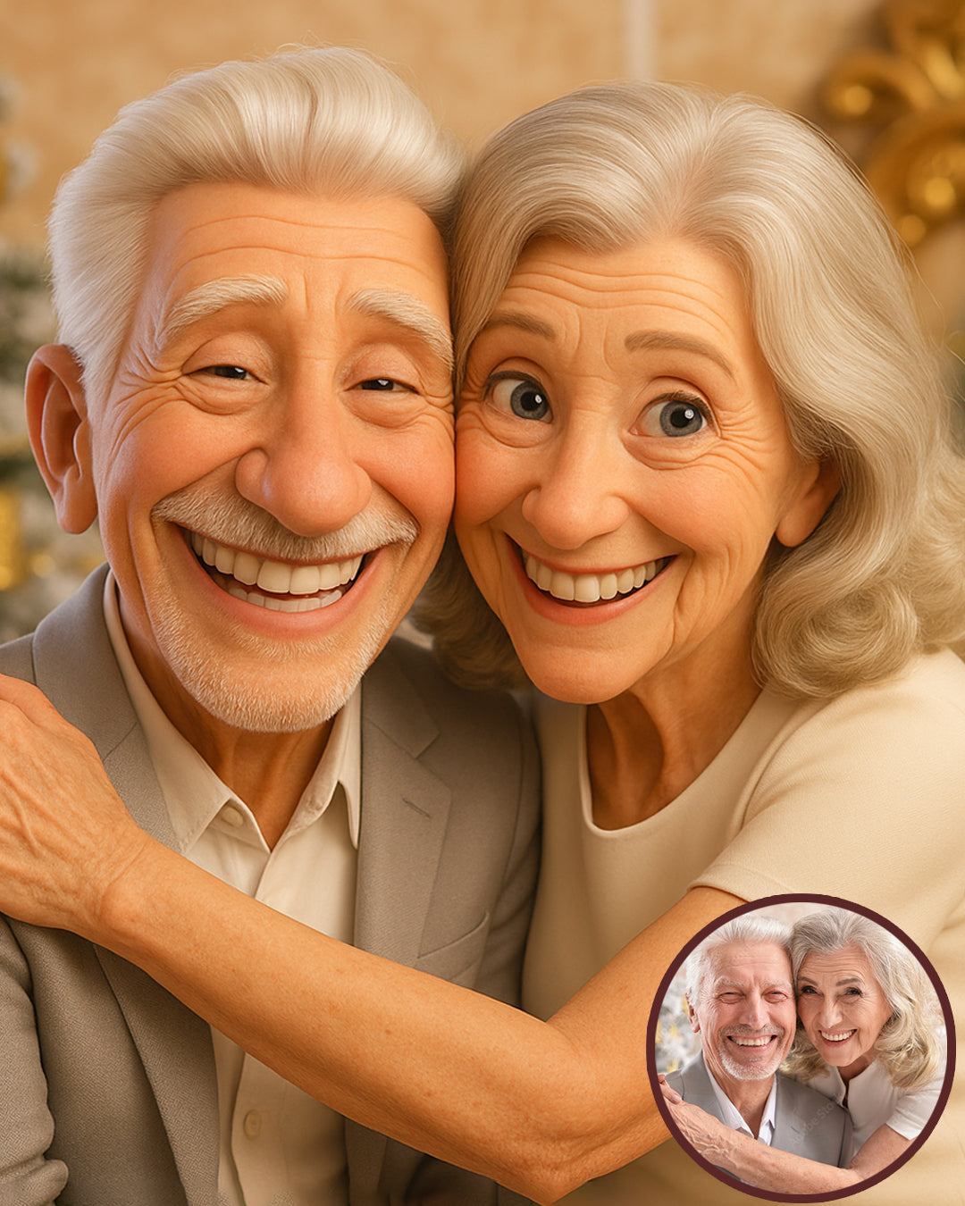 🎬 “Pixar-Style” 3D Animated Portrait from Your Photo (Couples • Families • Pets) – Digital Download