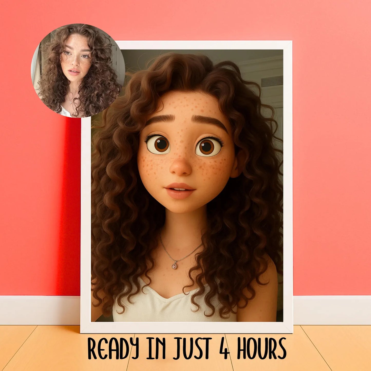 🎬 “Pixar-Style” 3D Animated Portrait from Your Photo (Couples • Families • Pets) – Digital Download