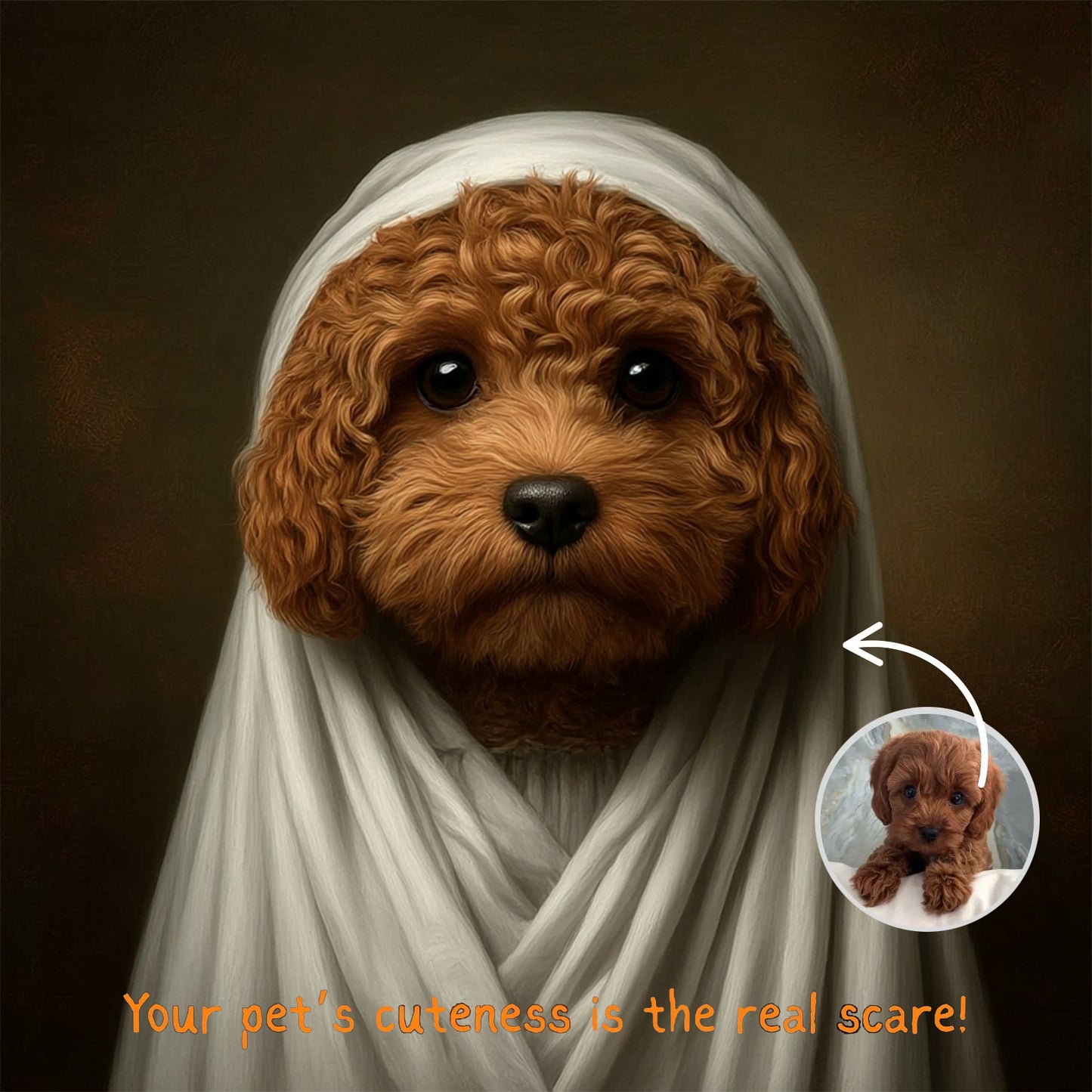 🎃 Custom Halloween Pet Portrait – Witchy, Spooky & Adorably Unique 👻