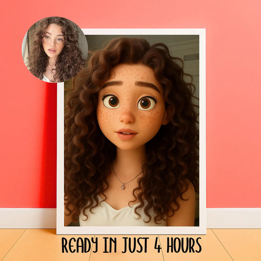 🎬 “Pixar-Style” 3D Animated Portrait from Your Photo (Couples • Families • Pets) – Digital Download